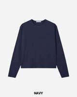 ソフクロップワッフルロングスリーブ