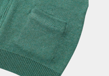 Daily Two-Way Knit Zip-Up