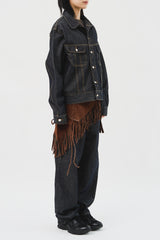 Julie Non Fade Raw Denim Jacket