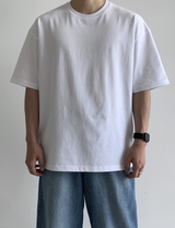 Essential Overfit Cotton Short Sleeve Tee