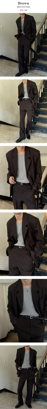 [Unisex] Modern 2button jacket(3color)