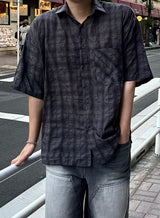 [Summer Recommendation] Tencel Cool Check Short Sleeve Shirt