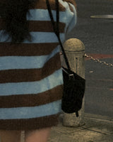 Tene suede shoulder bag