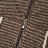 ニットミックスフーディージップアップ [BEIGE]