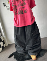 イヴ パラシュート カーゴ バルーン デニムパンツ 3カラー