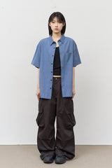 Rp Pigment Striped Half Shirt