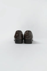 Glossy loafer_brown