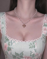 Baby Angel Pearl Choker - Rosegold Color