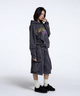 SHOUT OUT CONY CARGO SWEAT SHORTS / CHARCOAL