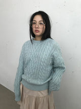 Twist Knit Top (3color)
