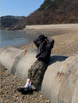 No.1219 D camo bermuda SHORTS (3color)