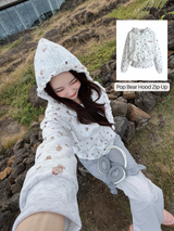 Pop Bear Hood Zip-Up