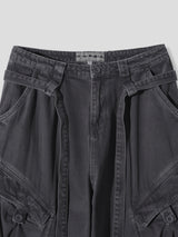 Layer Strap Cargo Pants
