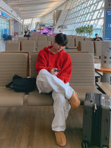 Weber brushed cargo sweatpants