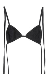 CUBIC SWEAT BIKINI TOP (BLACK)