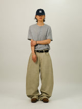 IN Waffle Henry-neck 1/2 T