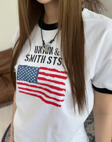 NT Flag Ringer Short Sleeve Tee