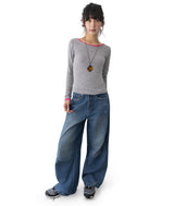 (Unisex) アンディヴィンテージカーブドデニム