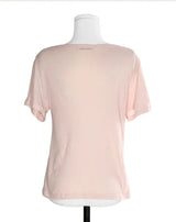 list button loose short sleeve tee