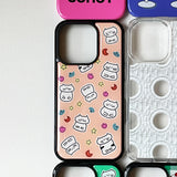Cat World Orange Epoxy Phone Case