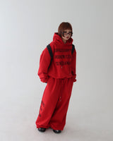 [UNISEX] Cash lettering jogger & wide pants