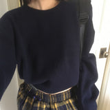 Posol Basic Short Round Knitwear