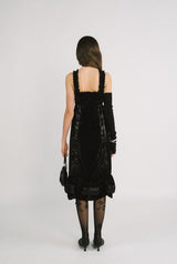 Agatha velvet dress