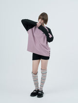 multi stripe loose socks