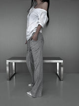 pretty emotion bootcut training pants (2color)