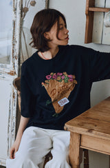26SS★ DTP プチ フラワー ショートスリーブ Tシャツ