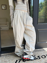 [S/S] オフショルダーシャーリングロングスリーブ