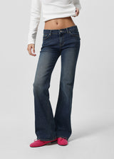 [B-DENIM] LOW POCKET BOOTS-CUT 058