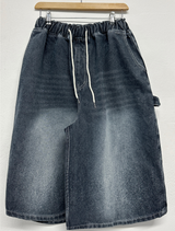 ALL BANDING カーペンターデニムバミューダパンツ 🤍🩶💙🖤2COLOR