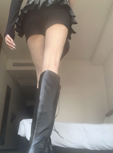 ヒニットローライズショーツ (black)