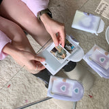 plumpily heart collect book / pastel purple 