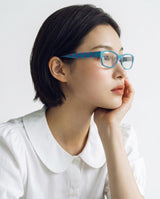 DOT SQUARE GLASSES (2COLOR)