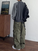 Track Utility Cargo Pants (3color) (No.999)