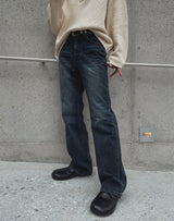 シェイドフレアデニムパンツ