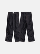 Seti Pintuck Non-Fade Denim Pants