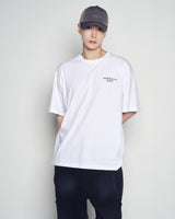 26SS フロッキングベーシックロゴ半袖Tシャツ