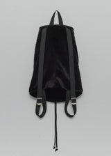 Soft Fur Backpack_Black