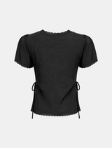 Reni Side Tie Blouse
