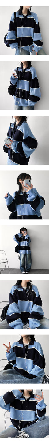 Mellie Coloring Boxy Dandara Cara Knitwear