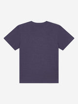 REC RUIT ブックマークリバーシブルリンガーTシャツ (パープル/グレー)