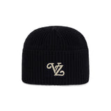 Leaf VZ Logo Washed Beanie / Black