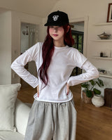 Multi-pattern leather strap pillbox ballcap