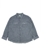 No.1242 W チェックシンシャツ (4color)