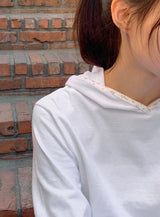 26SS★ [BAONHAUS]クレアフラワーレイヤードパーカー
