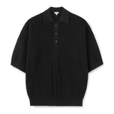 スラッシュパンチングハーフニット[Black]
