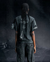 "ØNYX WAXED T SHIRT" 